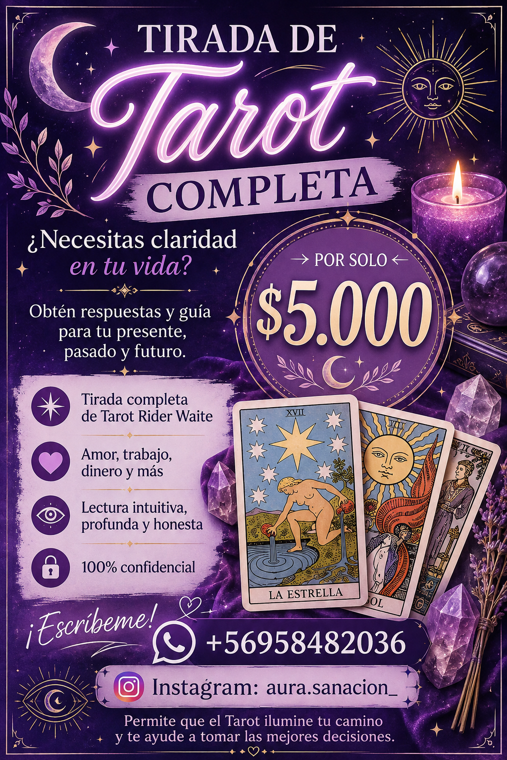 Margarita Delgado Soto, tarotista especialista en Amor en Valparaíso